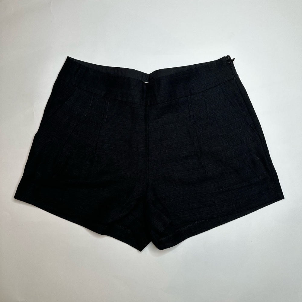 COPY - NWT JCrew Factory Linen Shorts 4 Black